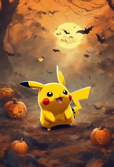 pokemon pikachu cartoon halloween