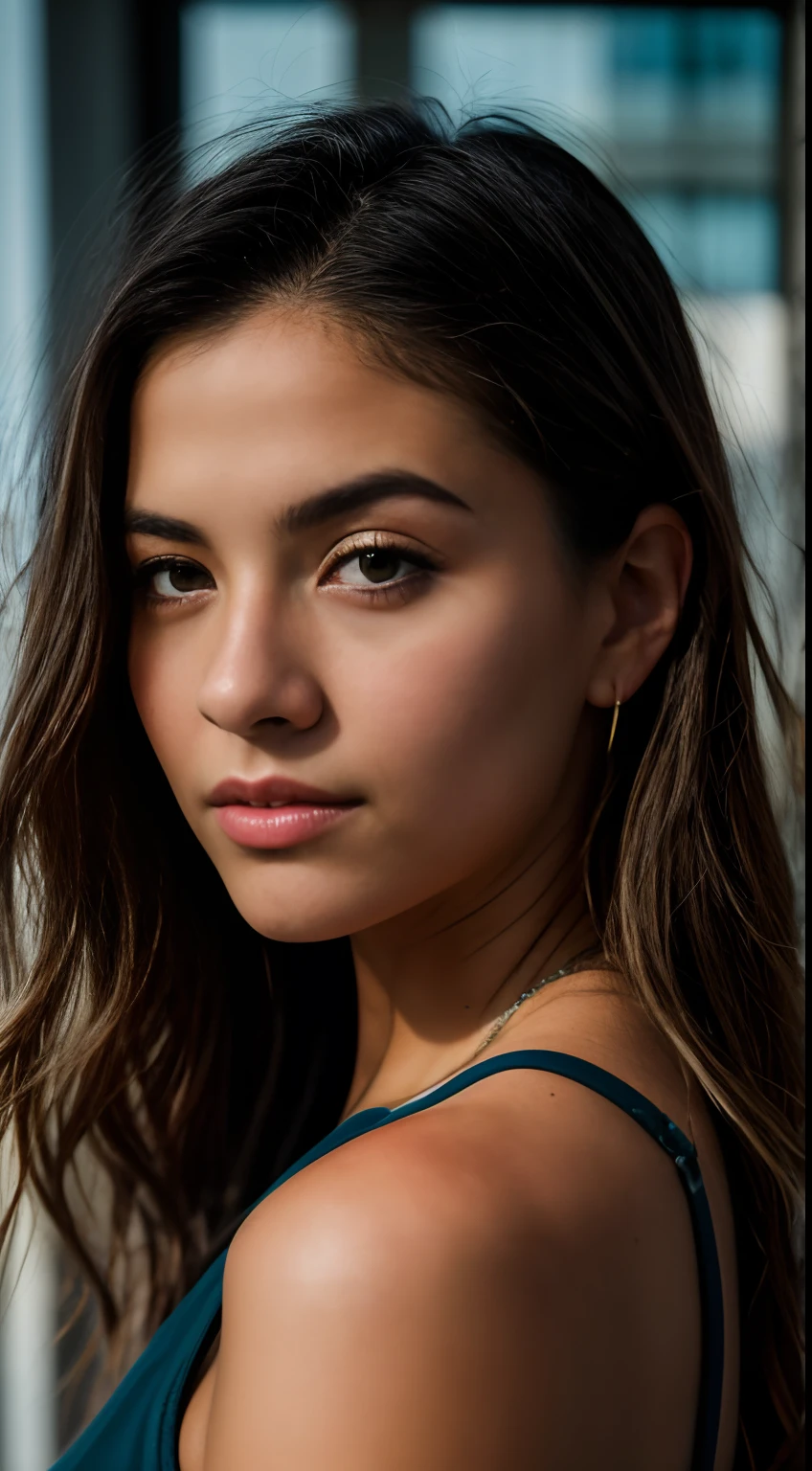 RAW sequence photo, A photo of a 20-year-old teenager, detailed face, Detailed low blur backgrounds, natural lights, HdR, realistic photo, professional photo, look ahead, look sexy, photorealistic, beautiful, 8K UHD, high quality, film grain, Fujifilm XT3