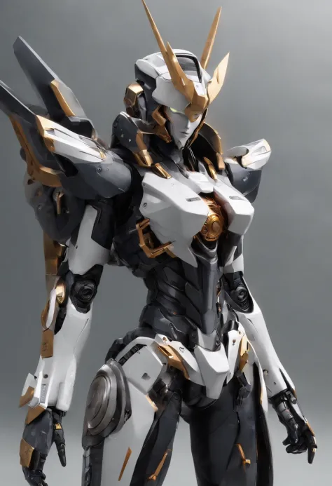 Highest image quality，Outstanding details，超高分辨率，（Fidelity：1.4）,Unicorn Gundam 02 Banshee, Combat action to repay the banshee,，cyber punk perssonage，Futuristic，mechanically aesthetic，Virtual Engine 5，Perfect detail rendering，rendering by octane，hyper HD