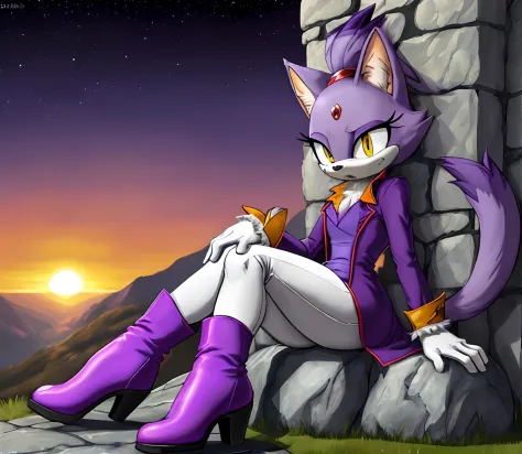 [Blaze the Cat], [Uploaded to e621.net; (Pixelsketcher), (twistedterra), (napalm_express)], ((masterpiece)), ((HD)), ((High quality)), ((solo portrait)), ((front view)), ((full body)), ((detailed fur)), ((detailed shading)), ((beautiful render art)), ((int...