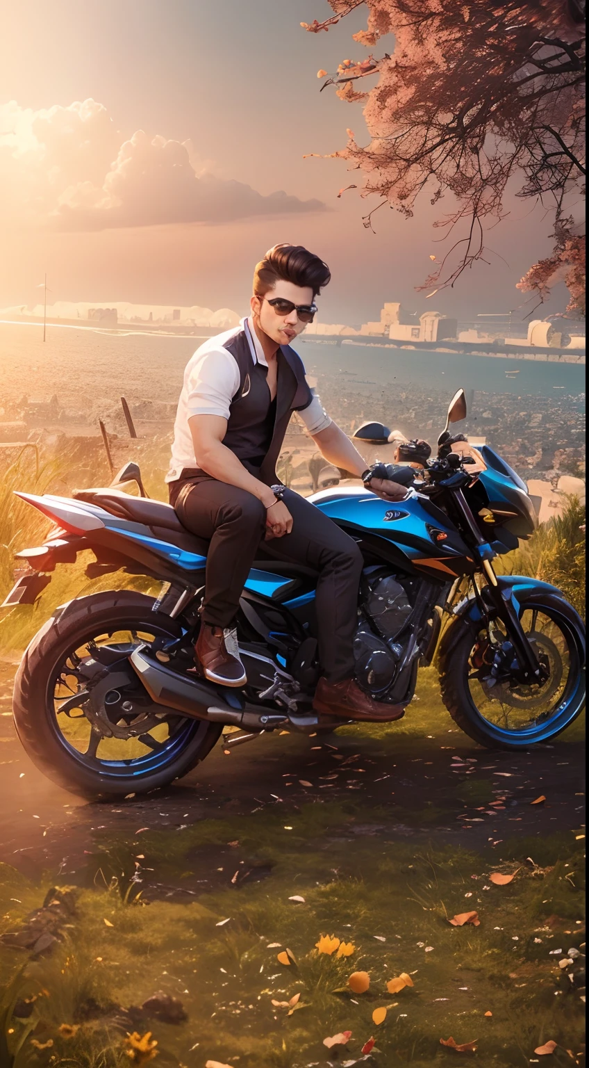 Bike pose, bike, bikelover, rs200, HD phone wallpaper | Peakpx