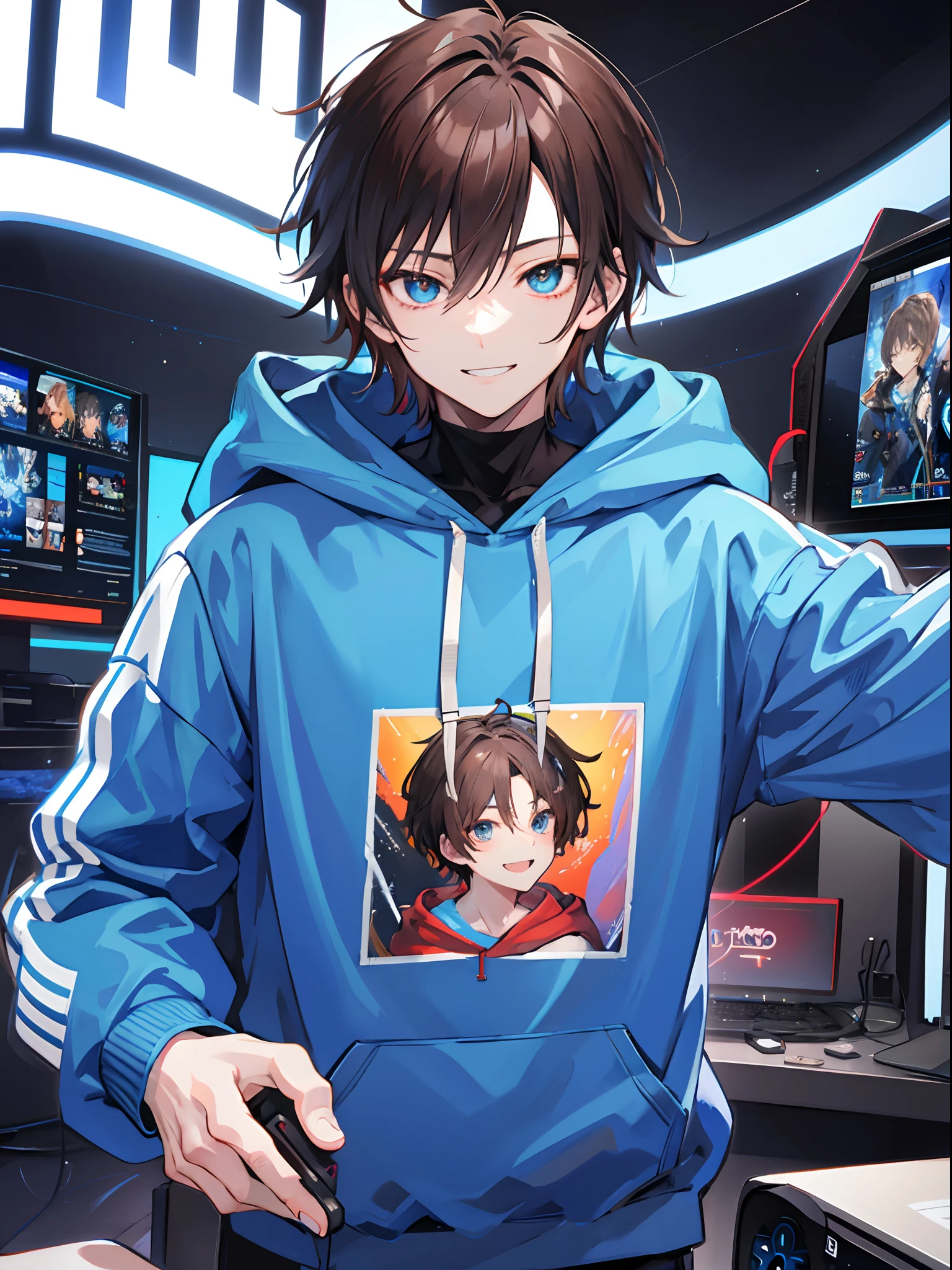 Anime hoodie guy hotsell