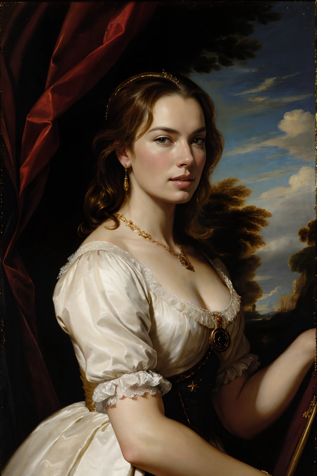 Rebecca Romijn, art d&#39;Anthony van Dyck