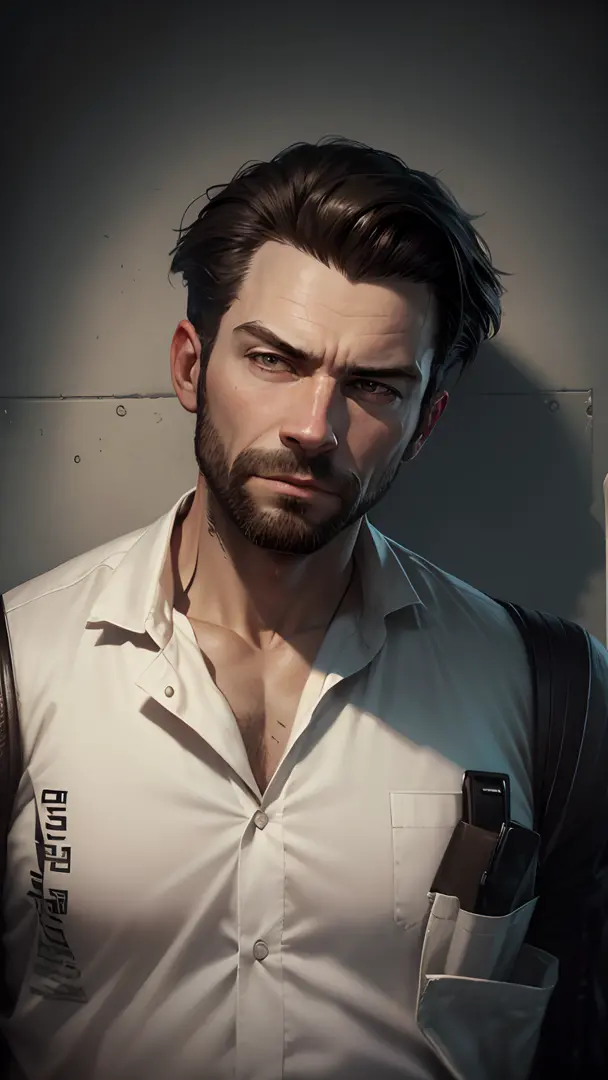 Change background max payne handsome boy face 8k realistic
