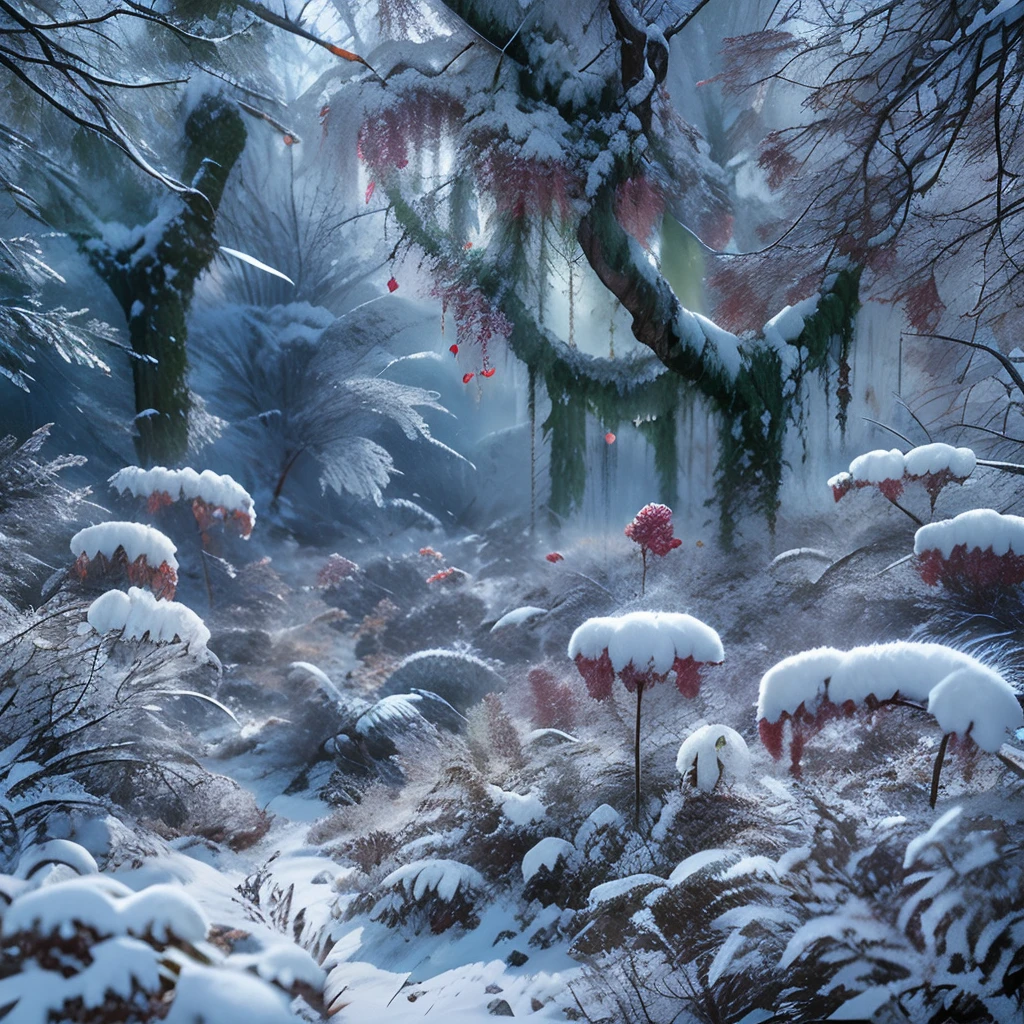 Snow forest, Jungle