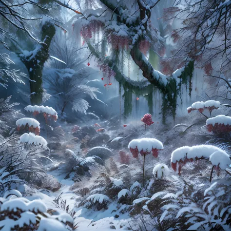 Snow forest, Jungle