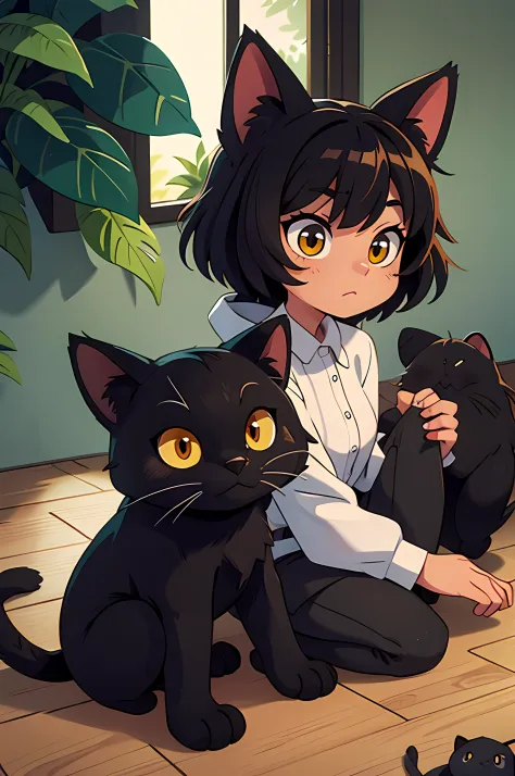 Black cat,