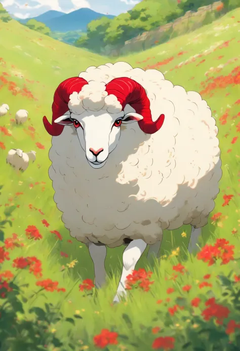 Genny riding a sheep | Fire Emblem | Fire emblem, Fire emblem characters,  Anime chibi