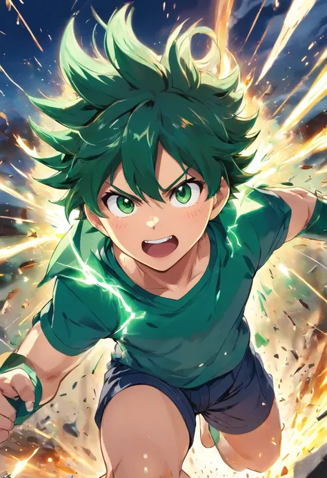 deku boku no hero - SeaArt Al - Free Al Art Generator