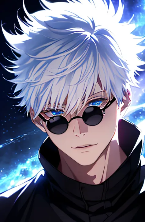 ((high detailing、Cinematic lighting))、messy white hair、Aquamarine eyes ...