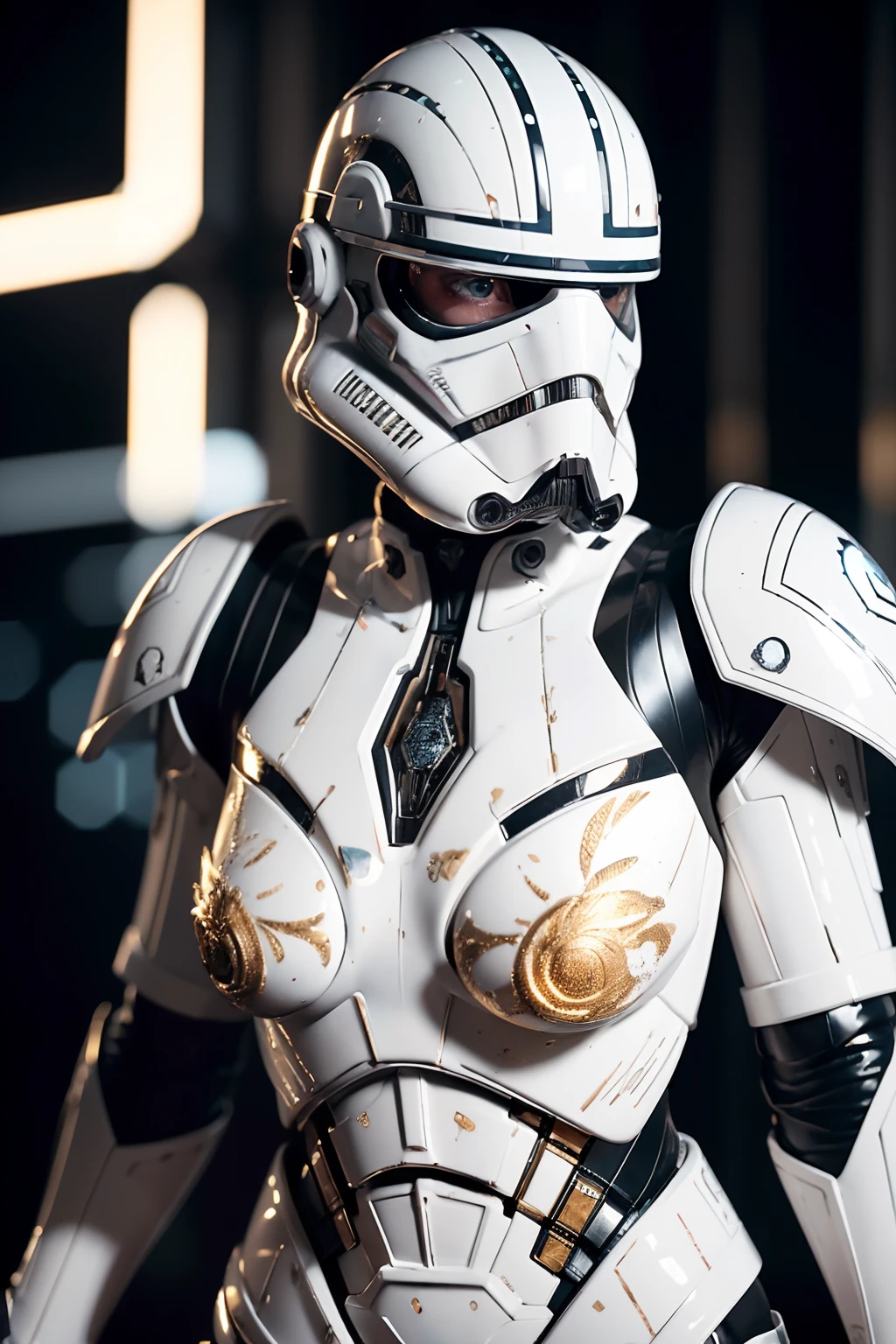 A close up of a person in a star wars costume - SeaArt AI