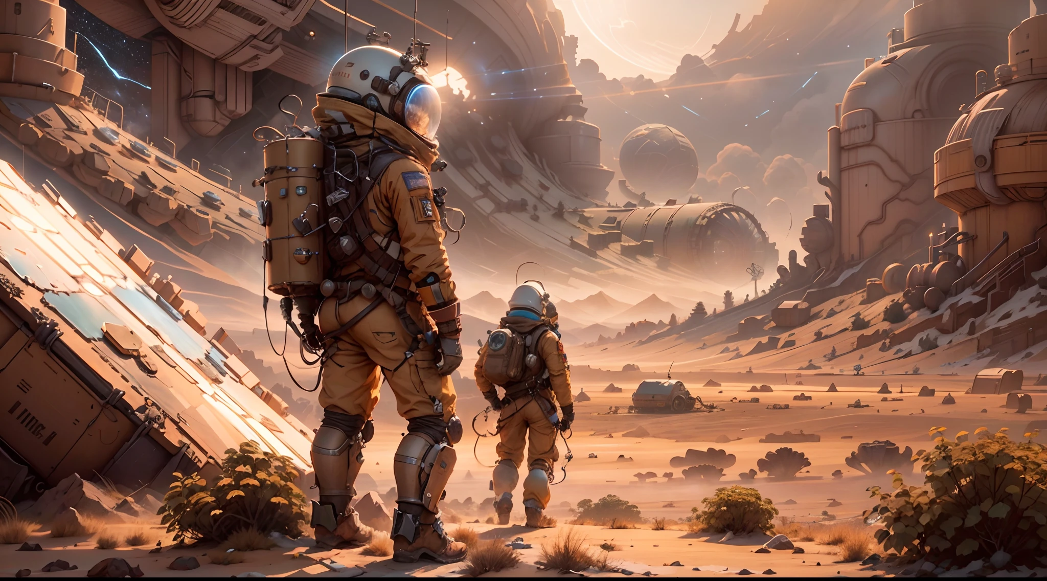 Explore a distant and unknown world where a brave crew fights to ...