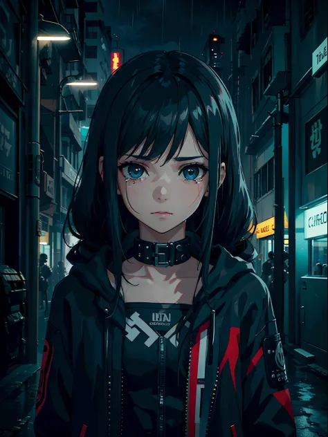 cyberpunk menina triste,chorar,darkeness,Rain sky,。.。.。.。.。.。.。.。.。.。.。.。.。.。.。.。.。.。.。.。.。.。.。.。.....3d,Upscale,Hard disk,Loira...