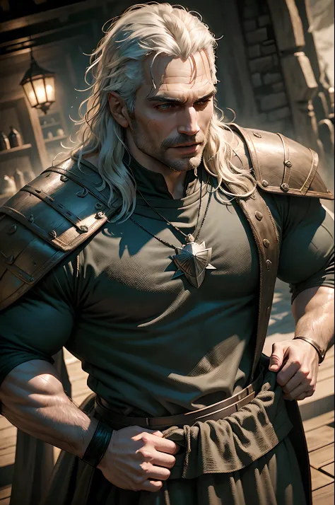 1man, henry cavill as geralt de rivia the witcher