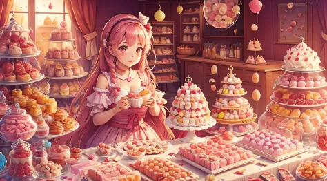 A lot of sweets