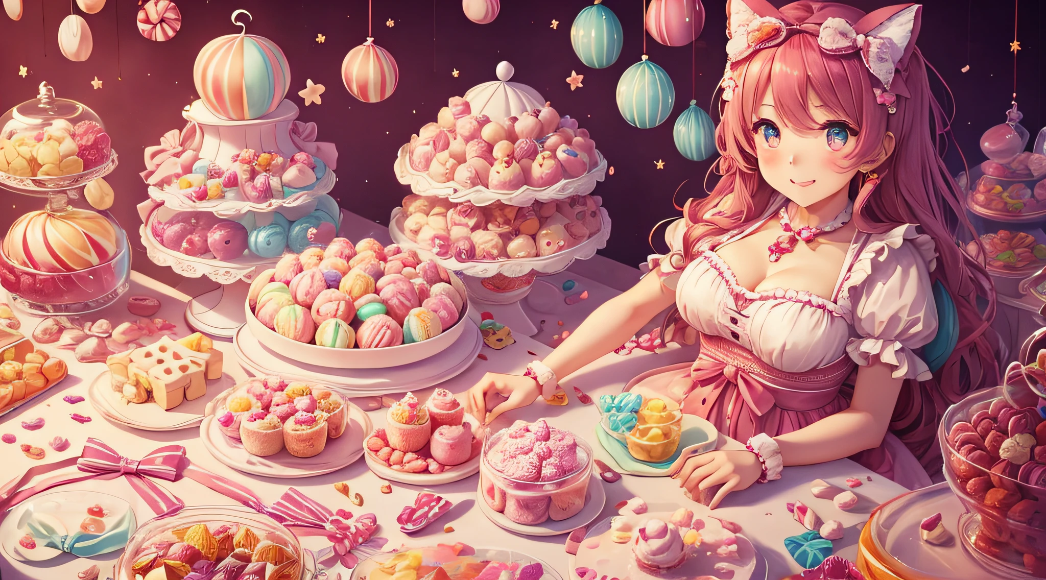 A lot of sweets