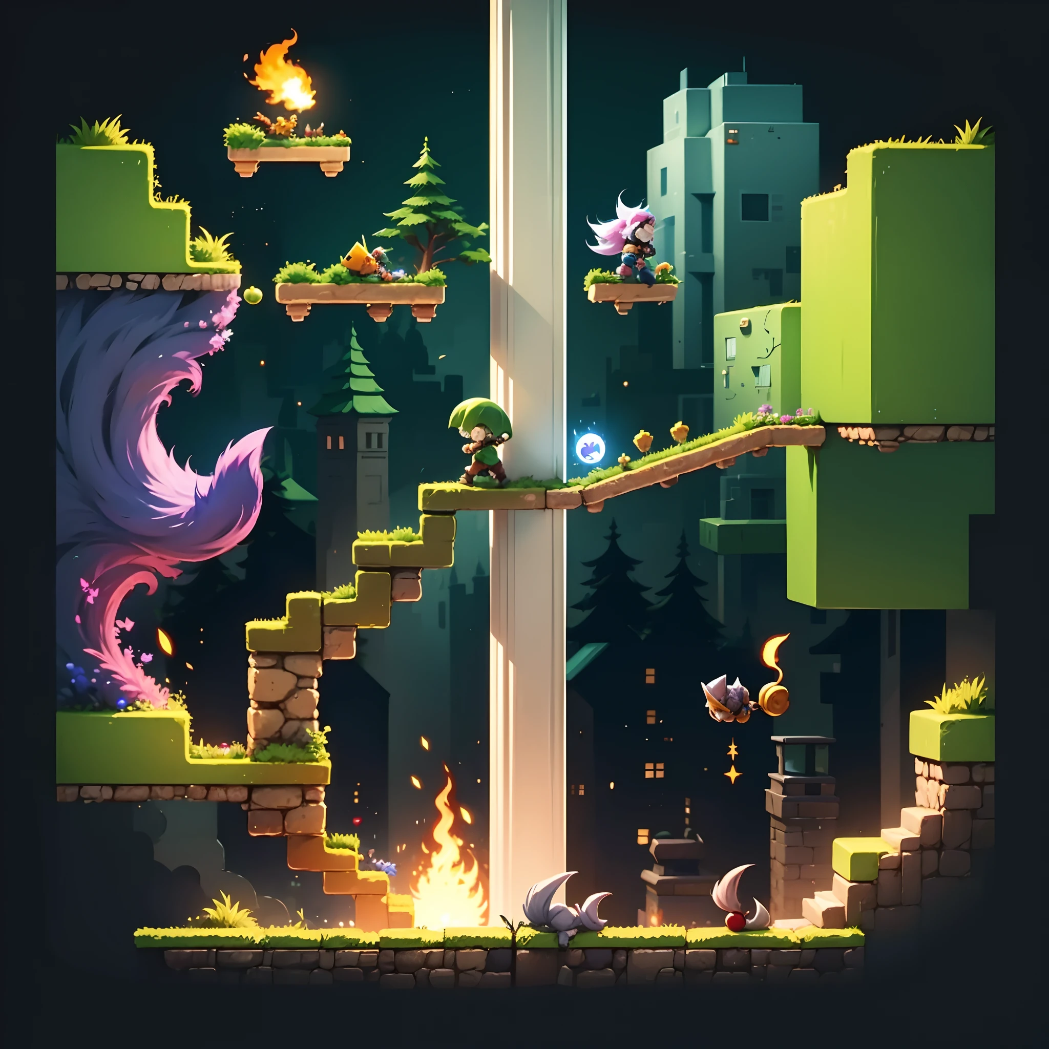 platformer, sidescroller, by eme:2