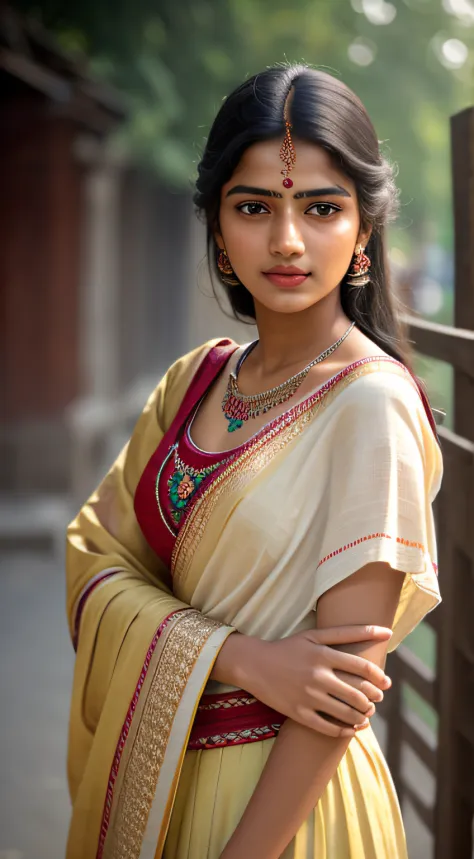 A Beautiful Indian Girl in Saree Editorial Photography - Image of figure,  eyeslong: 168511327