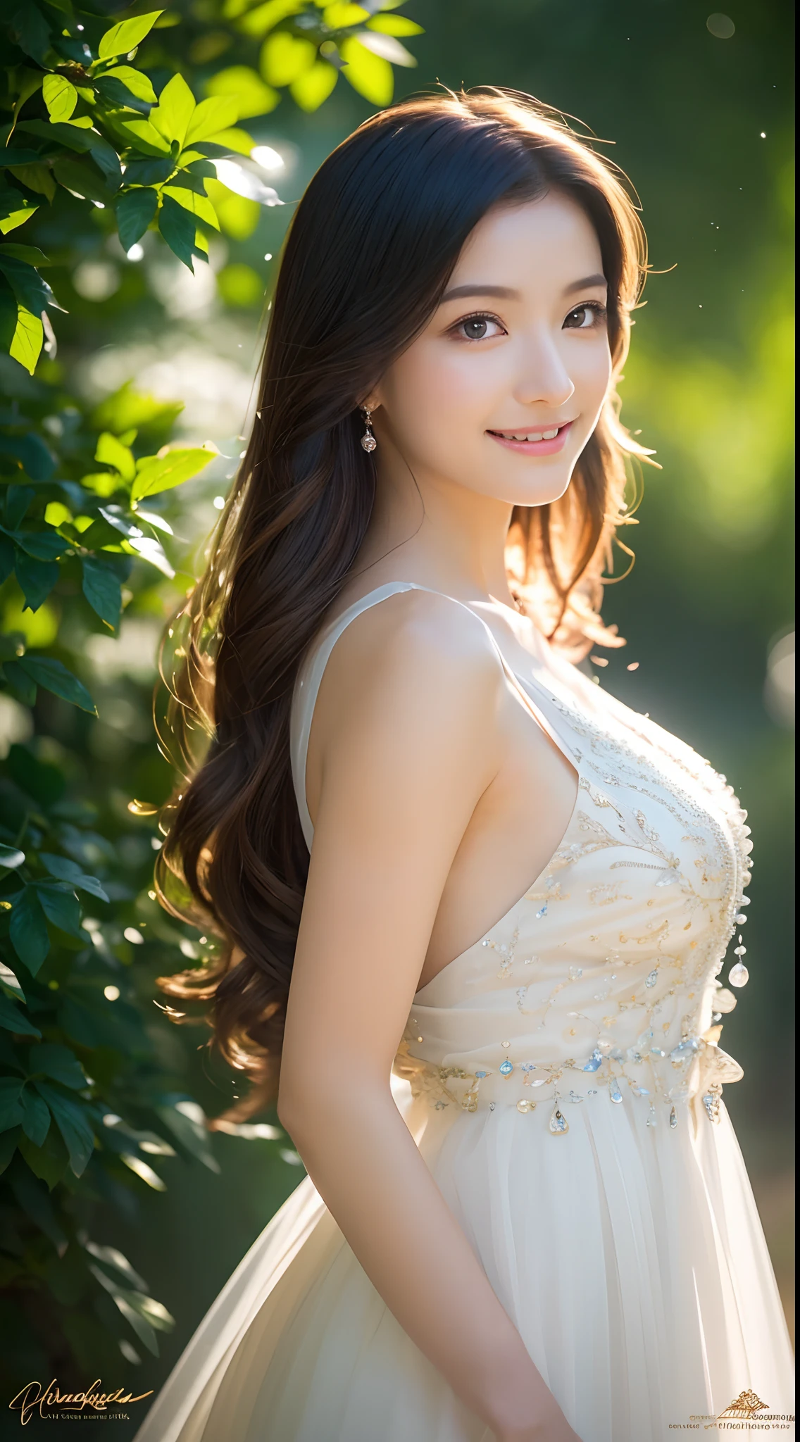 (Best quality,4K,A high resolution,Ultra-detailed,Realistic:1.37),Vivid colors,Sunlight,llight rays,bergamot,white blossoms,Beautiful girl,Exquisite features,Flowing hair,Serene expression,Garden setting,Elaborate dress,Soft sunlight,Gentle breeze,Cheerful ambiance,Backlit scene,a hint of smile,ethereal glowing,Fresh in the morning,Long shadows,harmony of nature,subtle reflections,Natural beauty,Twinkling dewdrops,Clear detail,serenity and calm,Sublime ingredients,Arrive at the branch,whispering leaves,Aromatherapy petals,with light glowing,Sparkling highlights,Subtle shadows,Soft focus,Sublime beauty,Whisper natural,Fantastical Atmosphere,Illuminated background.