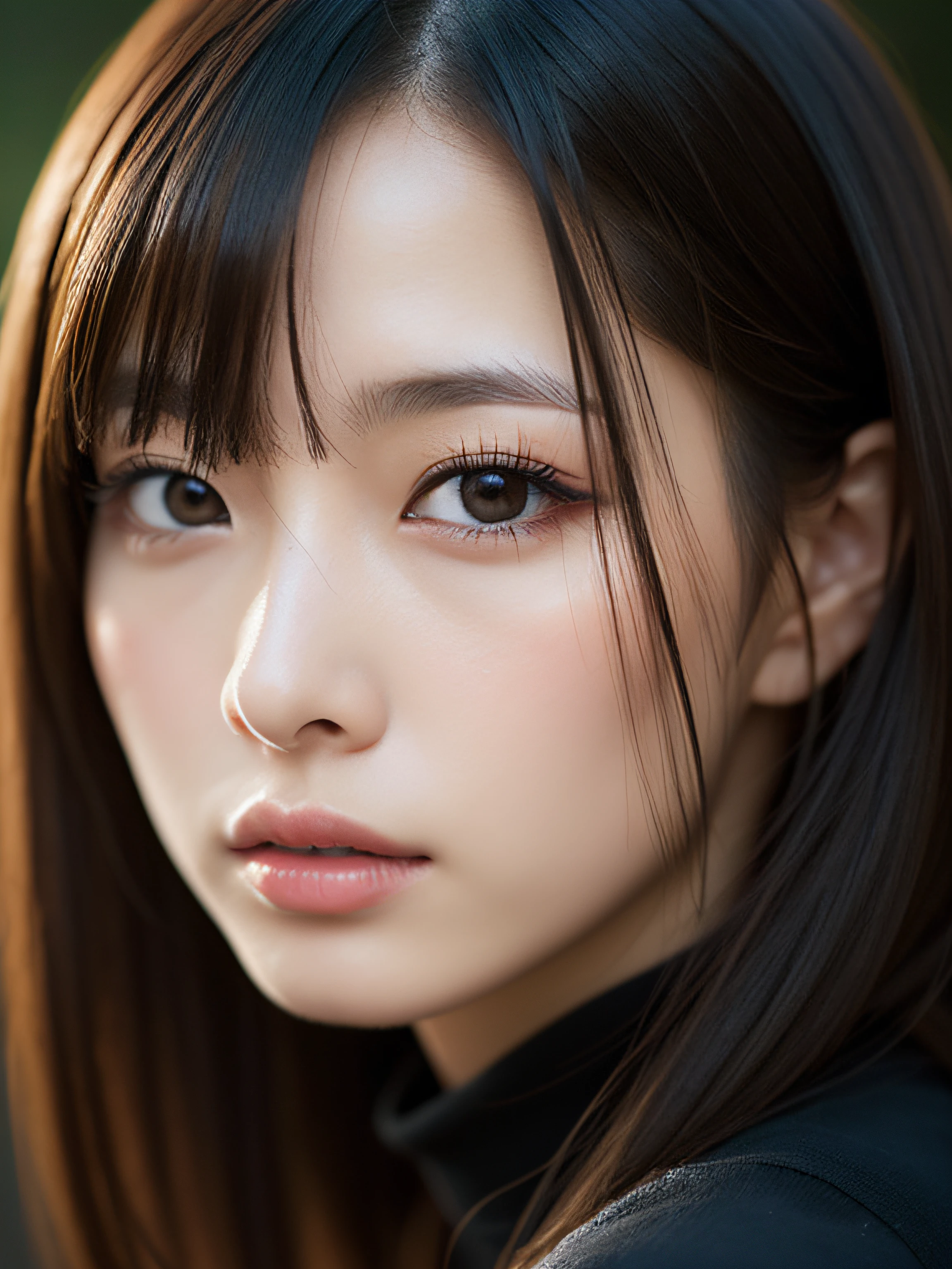 masutepiece, masutepiece, of the highest quality, Best Quality,1 Japan Women、slenderbody、tiny chest、 Realistic, Unity, 8K Wallpaper, Official art, Very detailed CG Unity 8K wallpaper, (Realistic: 1.4), Super Detail, High resolution, Super Detail, amazing, Fine detail , Film Lighting, (brown|Black hair:1.4), Medium Hair, (Reality Skin:1.2), (Light brown skin:1.2), Beautiful details, Eyes and face are very detailed, Beautiful eye details, Huge file size, ultra detailed and beautiful, Dark eyes, Model Shot Style,