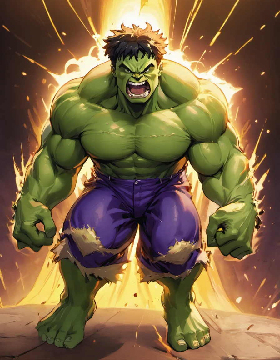 The incredible hulk by mark brun - SeaArt AI