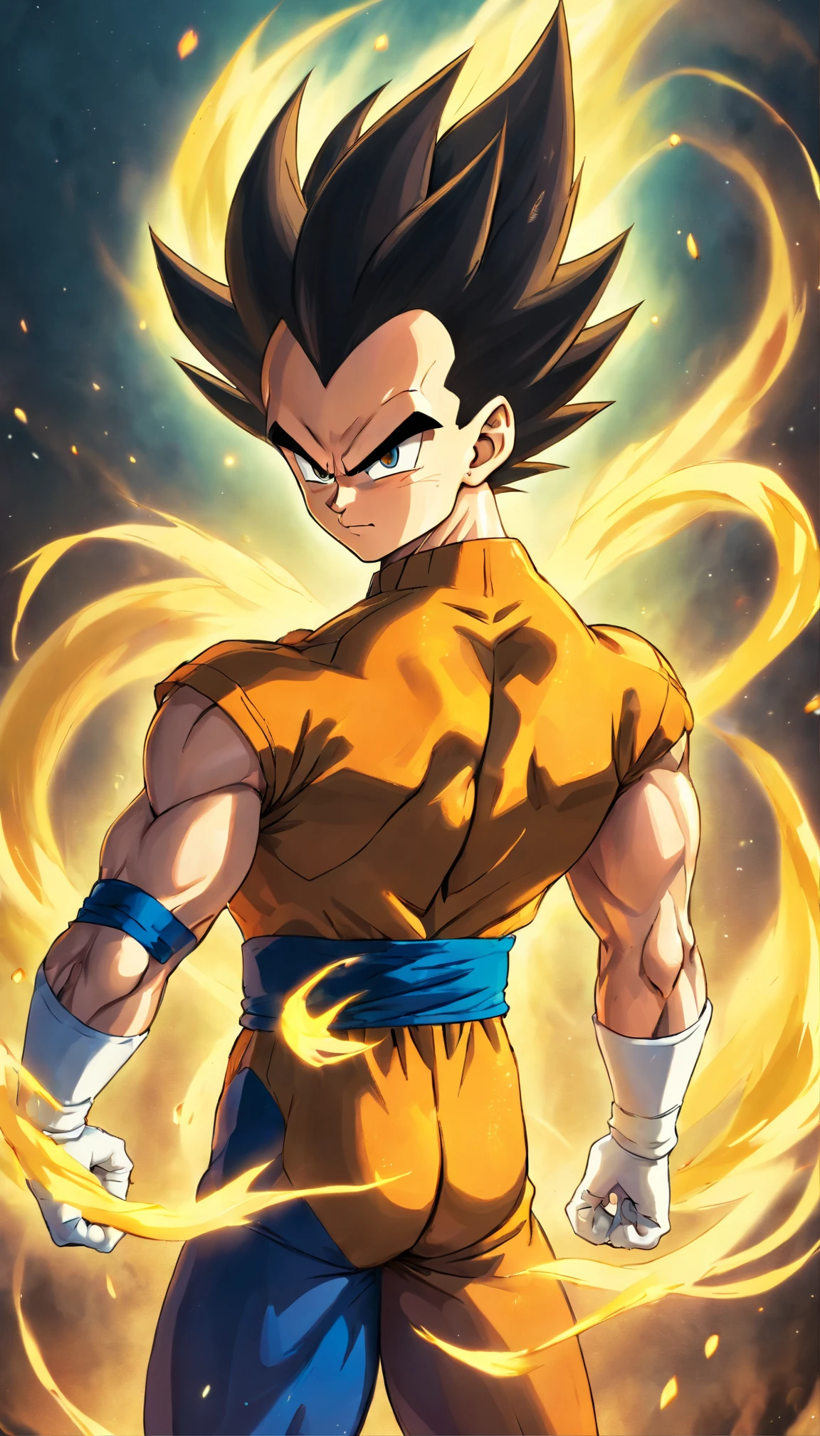 Vegeta Dragon Ball Super , full body, super strong, muscular, abs ...