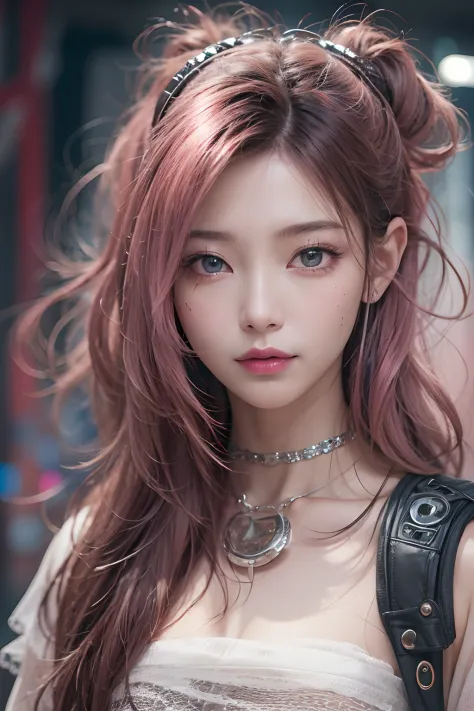 ​masterpiece, 1 beautiful girl, Detailed eye, Swollen eyes, top-quality, 超A high resolution, (reality: 1.4), 电影灯光, japanes, a asian beauty, very extremely beautiful, Beautiful skins, A slender, Forward-facing body, gazing at viewer、(A hyper-realistic), (hi...