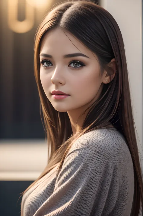 pretty girl,looking at viewer,lightly makeup,(photo-realistic：3),realistic photograph, with professional color grading, shot in 8K with a F2.4 aperture and 35mm lens,realistic face.