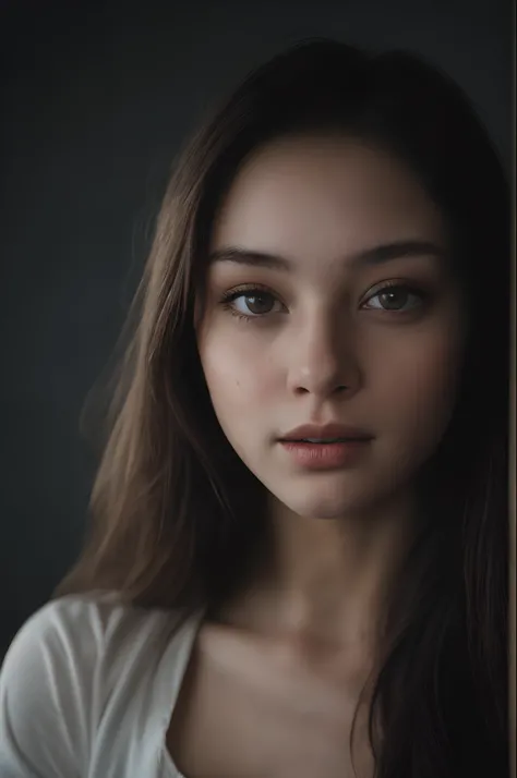 Close Up Editorial Photograph Of A 21 Year Old Woman Highly