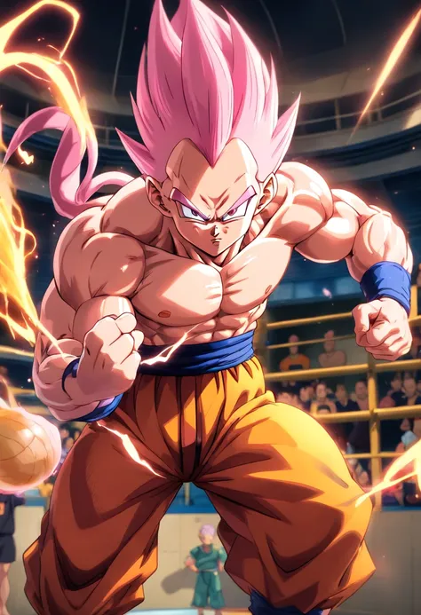 majin buu fusion with gogeta vs daishinkan - SeaArt Al - Free Al Art  Generator