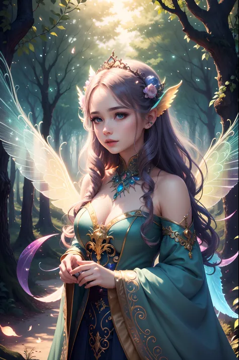 best quality, high-res, ultra-detailed, realistic, fantasy creature, contract spirit, ethereal beauty, magical forest, luminous glow, shimmering wings, enchanted atmosphere, mystical charm, vivid colors, intricate details, enchanted contract, otherworldly ...
