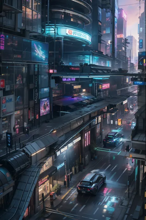 The metropolis of the future, Machines patrol the streets. They are equipped with advanced technology and stylish design. The ci...