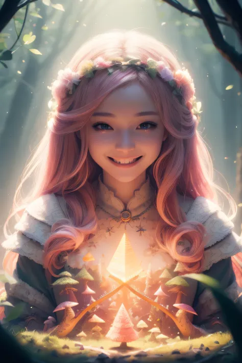 1girl,solo, happy smiling official art, unity 8k wallpaper, ultra detailed, beautiful and aesthetic, beautiful, masterpiece, bes...