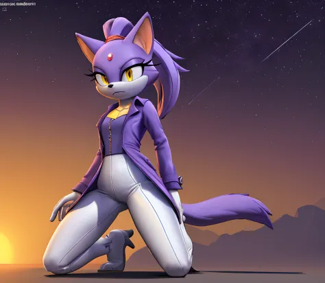 [Blaze the Cat], [Uploaded to e621.net; (Pixelsketcher), (twistedterra), (napalm_express)], ((masterpiece)), ((solo portrait)), ((front view)), ((full body)), ((detailed fur)), ((detailed shading)), ((beautiful 3D render art)), ((intricate details)), {anth...
