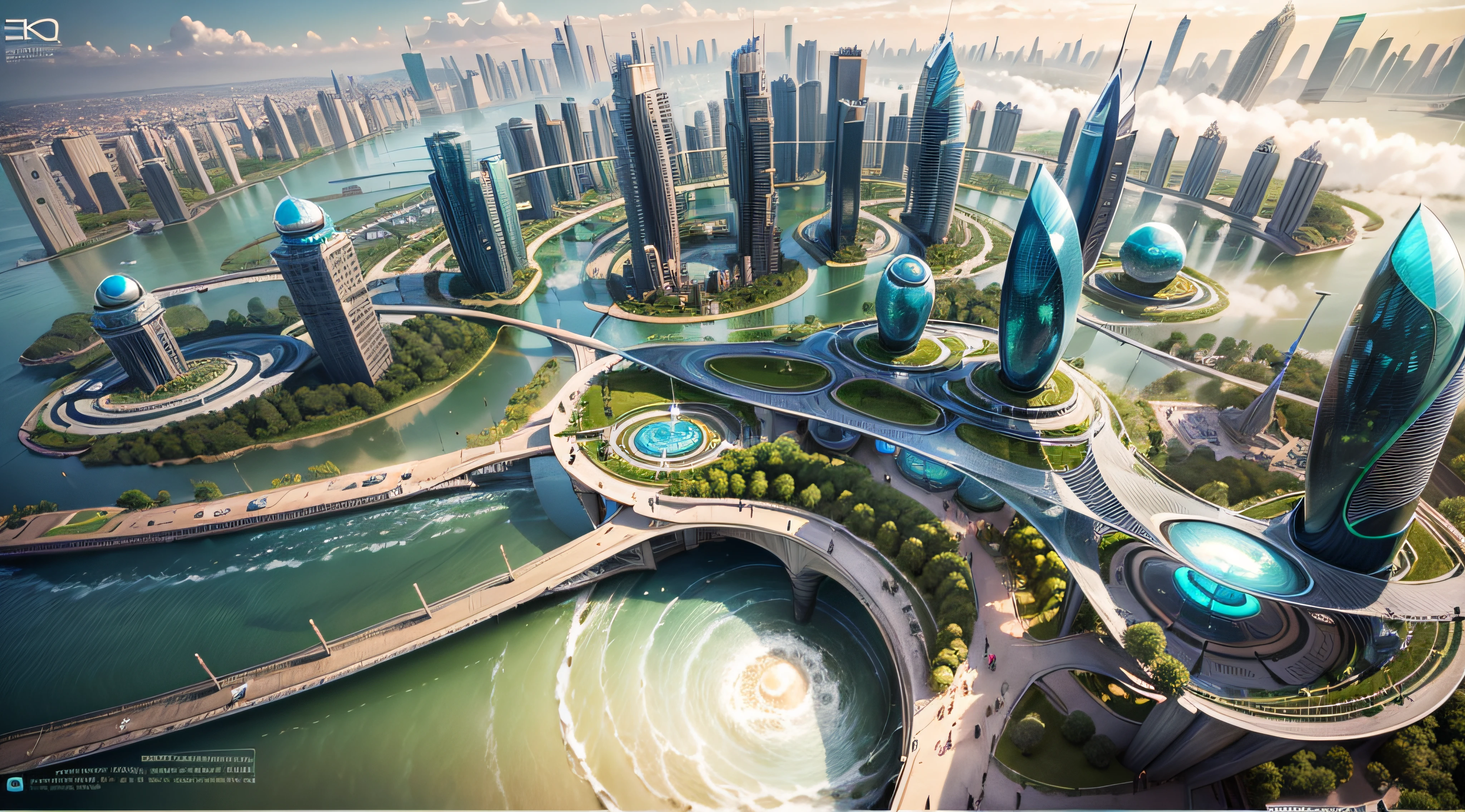 (最好的品質,4k,8K,高解析度,傑作:1.2),超詳細,(實際的,逼真的,照片般逼真:1.37),未來漂浮城市,未来科技,龐大的城市高科技平板平台,飛艇,漂浮在空中,未來城市,周圍有小飛艇,高科技半球形平台,彩灯,先進的架構,現代建築,摩天大樓,存取雲,風景優美,俯瞰城市,令人印象深刻的設計,與自然無縫融合,充滿活力和活力的氛圍,未來交通系統,停車已暫停,透明路徑,郁郁葱葱的绿色植物,空中花園,瀑布,壯麗的天際線,水面上的倒影,波光粼粼的河流,建築創新,未來派的摩天大樓,透明圓頂,建築物的形狀很不尋常,高架走道,令人印象深刻的天際線,发光的灯光,未来科技,簡約設計,風景名勝區,全景,穿雲塔,鮮豔的色彩,史詩般的日出,史詩般的日落,炫目的燈光顯示,神奇的氛围,未來城市,城市烏托邦,奢華生活方式,創新能源,永續發展,智慧城市技術,先進的基礎設施,宁静的气氛,自然與科技和諧相處,令人驚嘆的城市景觀,前所未有的都市規劃,建築與自然無縫銜接,高科技大都市,尖端的工程奇蹟,城市生活的未來,富有遠見的建築概念,節能建築,與環境和諧,一座漂浮在雲端的城市,烏托邦夢想成現實,可能性是無止境,最先進的交通網絡,綠色能源融合,創新材料,令人印象深刻的全息顯示,先進的通訊系統,令人驚嘆的鳥瞰圖,安靜祥和的環境,現代主義美學,空灵之美