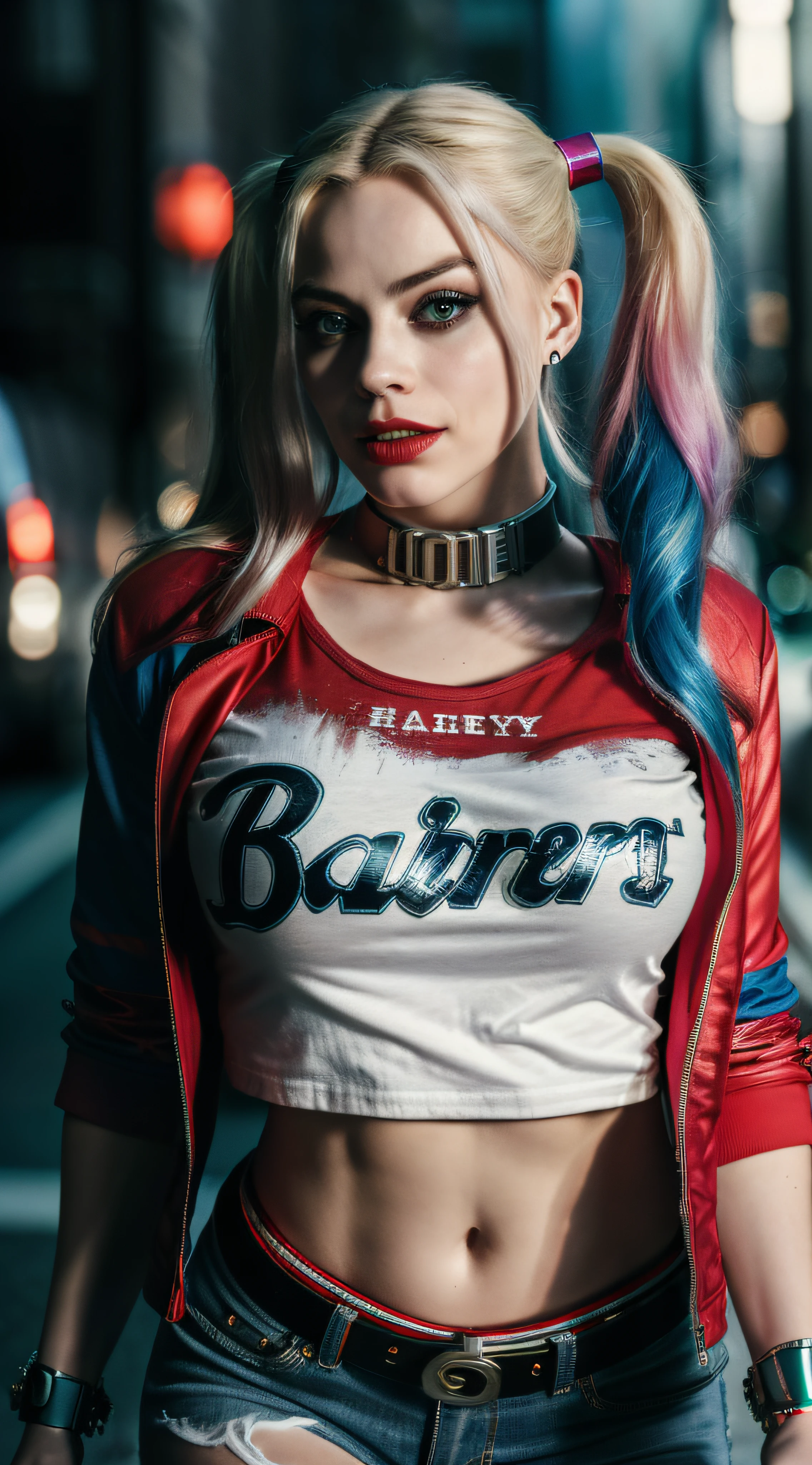 Harley quinn cosplay from suicide girl - SeaArt AI