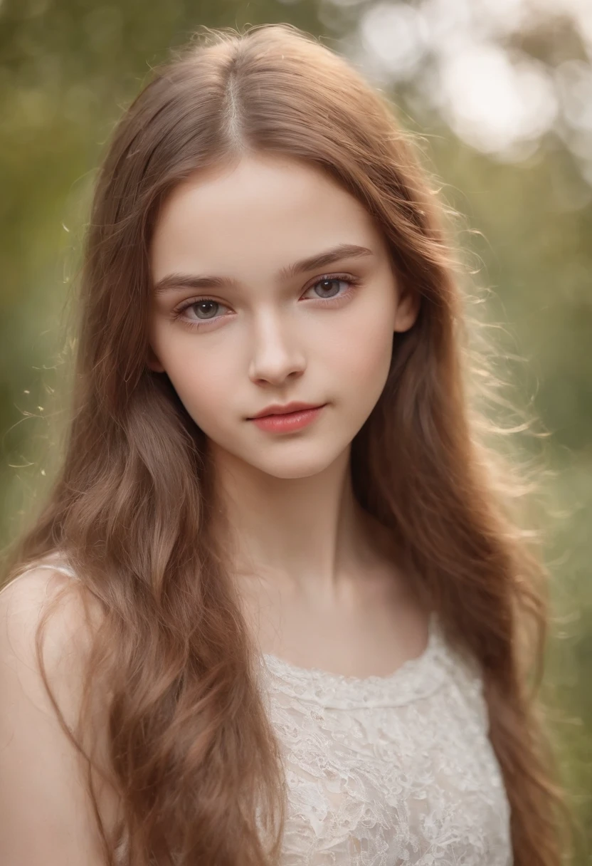16 Year Old Teen, Brunette, Small Breasts, Petite Russian Teen Girl, Cute -  SeaArt AI