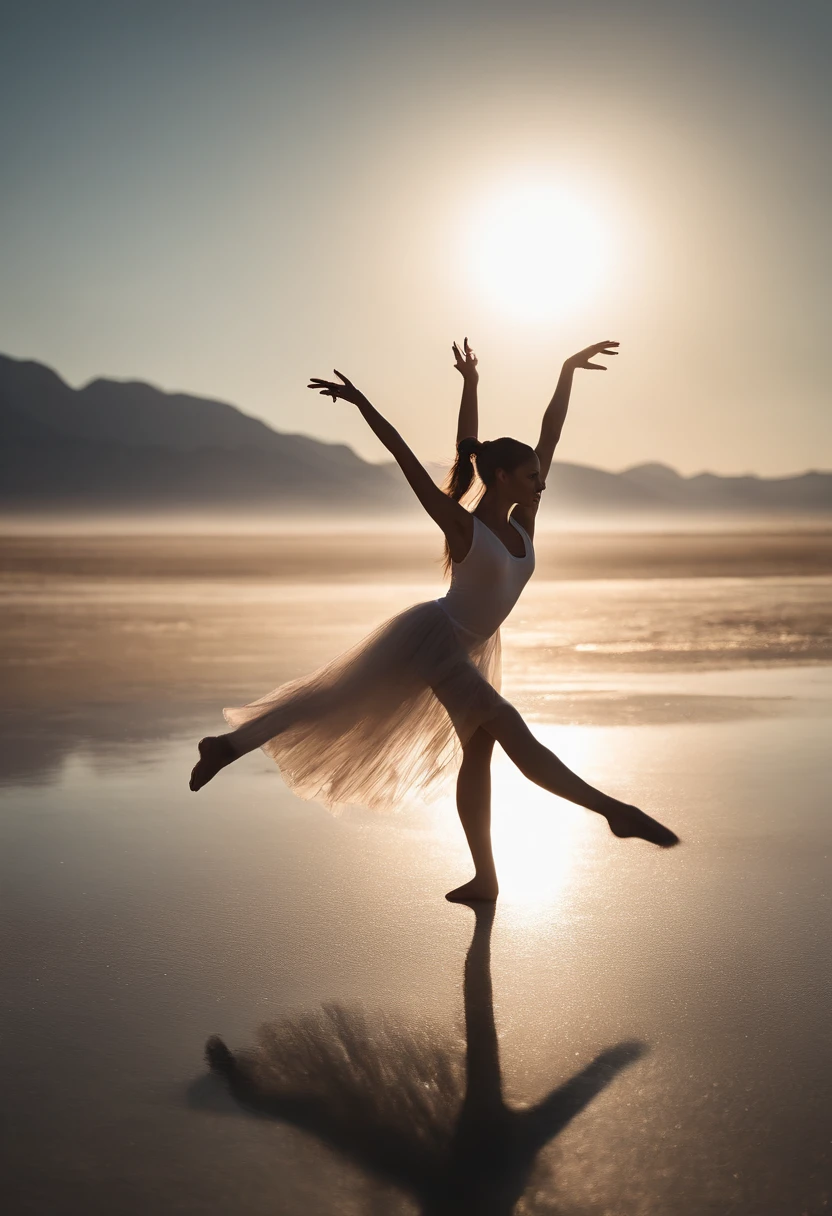 Cuerpo de una bailarina de ballet