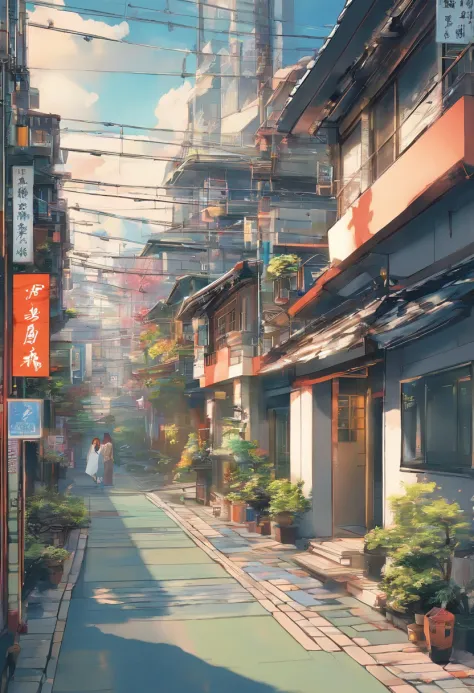 （（（Comic storyboard））），comic strip，Two-dimensional picture，Manhwa Style，Makoto Shinkai animation style，Makoto Shinkai animation film art style，Ultra-wide angle of view，China-style，a town with beautiful scenery，Faraway view，Vivid and bright colors，super-fin...