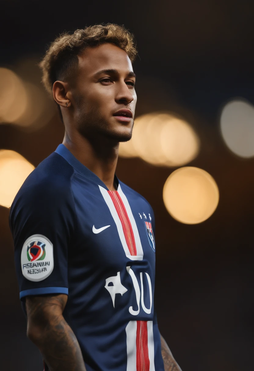 Cinematic Soft Lighting Illuminates Neymar Jr With Stunning Ultra