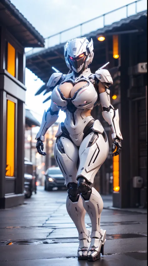 HUGE FAKE BOOBS, (BEAUTIFUL FACE, (black:1.2, WHITE:0.8, RGB:1), (CROP TOP MECHA ARMORED GEAR), (((A PAIR OF HUGE MECHANICAL WINGS SPREAD OUT))), FUTURISTIC DRAGON MECHA SUIT, (CLEAVAGE), (SKINTIGHT YOGA PANTS), (PERFECT BODY:1.2), (FULL BODY VIEW), FRONT,...