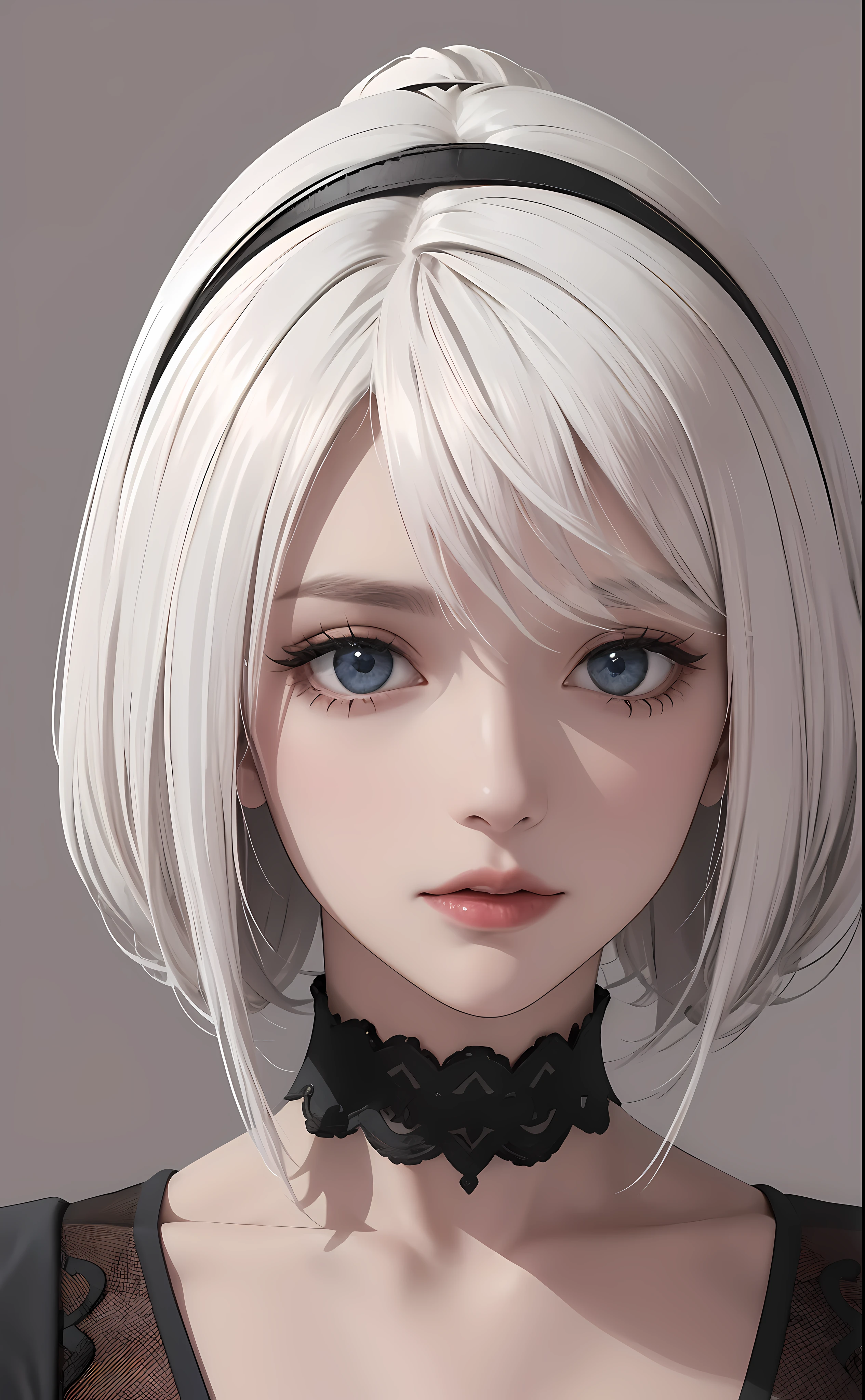 (8k), sharp focus, highres, 1girl, upperbody, Midoridef, white  hair,(high qualiy:1.2), (High detail:1.2), (master part:1.2), (extremely detaild:1.2),