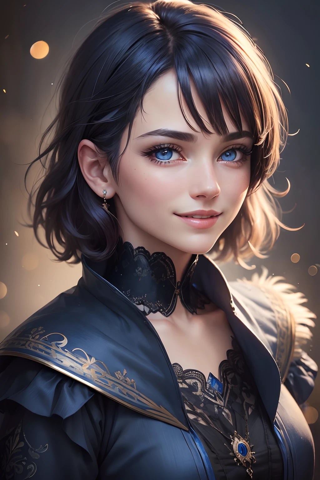 (best quality,ultradetailed,realistic1.37),portrait,painting SeaArt AI