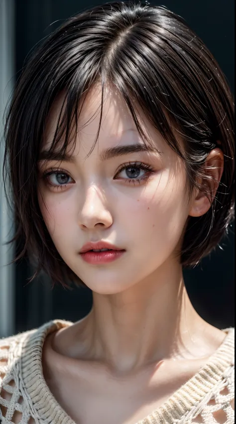 (masterpiece:1.3), (8k, photorealistic, RAW photo, best quality: 1.4), (1girl), beautiful face, (realistic face), (black hair, s...