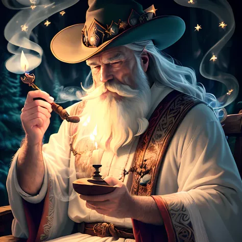 gandalf smoking weed - SeaArt Al - Free Al Art Generator