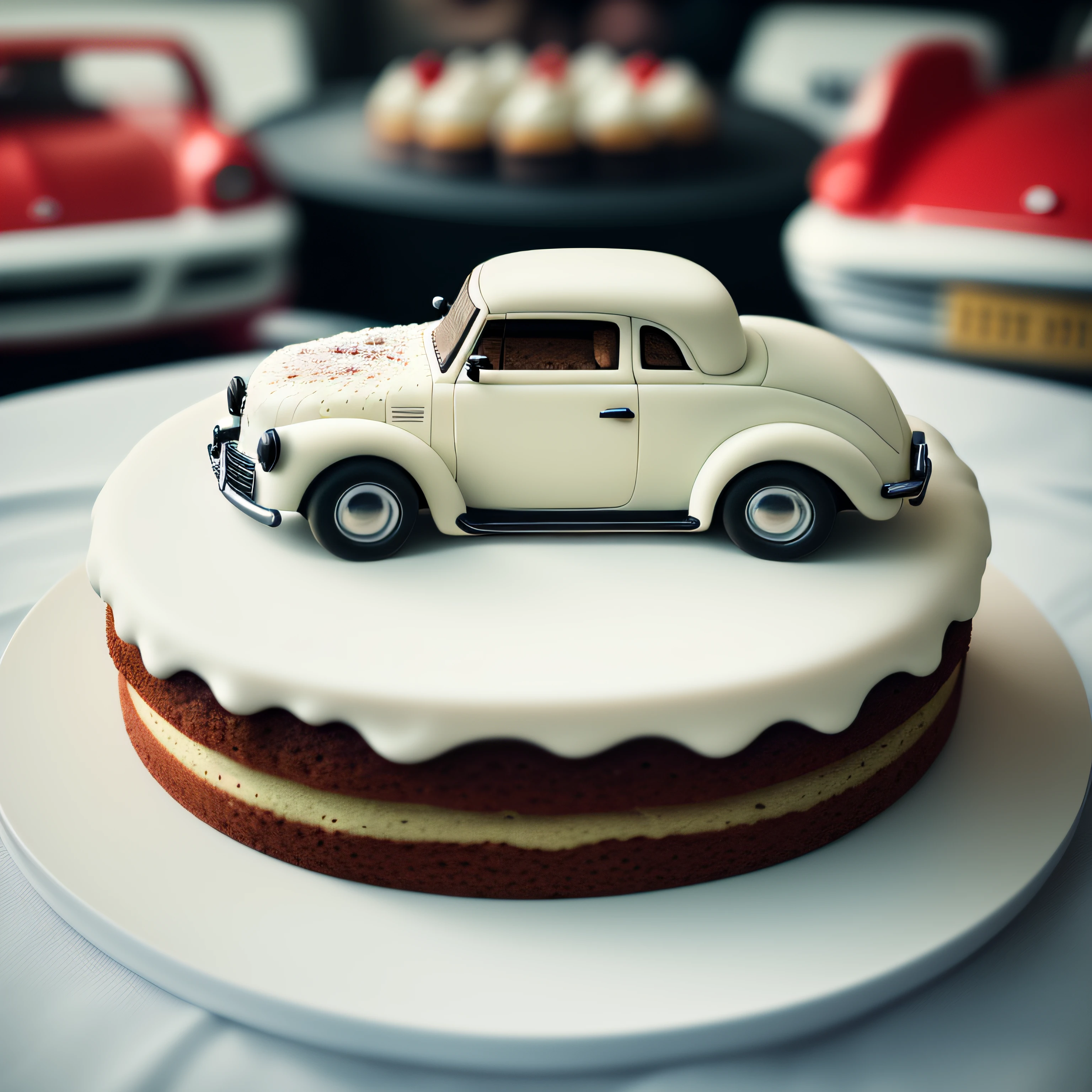 Car Theme Cake Decorating Made Easy | Car Theme Cake Tutorial - YouTube