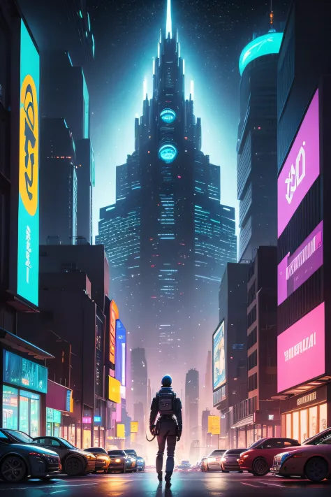 (highres,best quality:1.2),(realistic:1.37),(portraits,concept artists,landscape,sci-fi:1.1),astronaut exploring a futuristic city,floating in space,surrounded by neon lights,cosmic entities in the background,merging traditional architecture with futuristi...