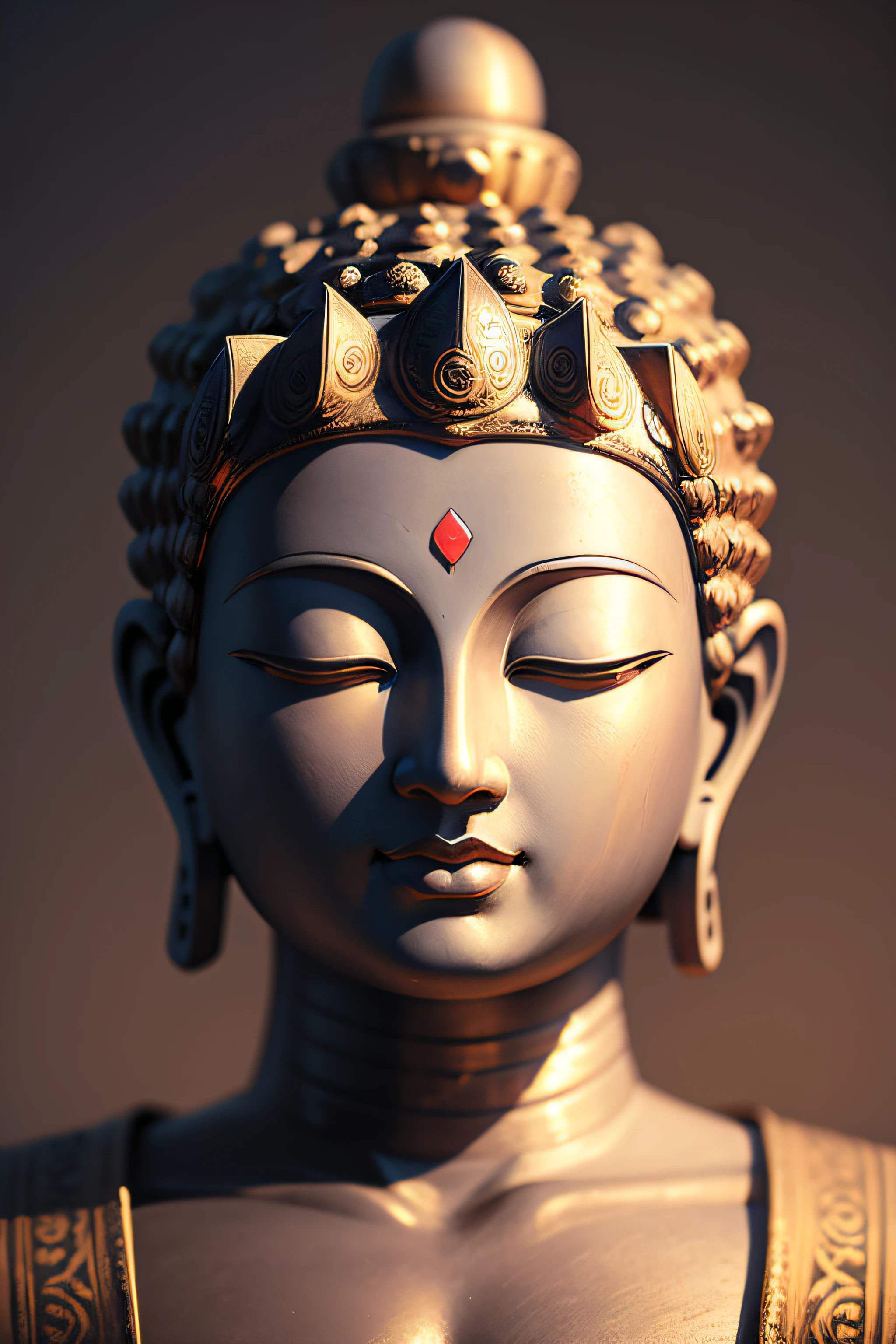 Buddha Head - SeaArt AI