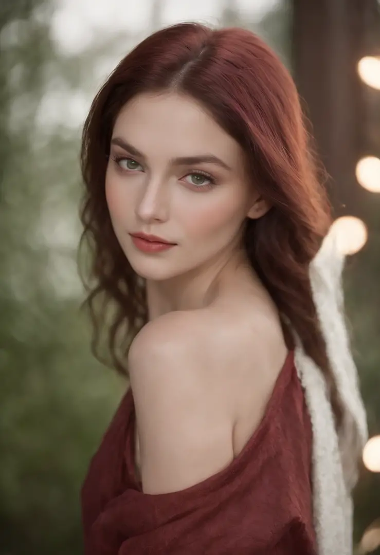 (((A deep reddish scar runs on her left cheek))) light skinned, Women around 19 years old, Natural gray hair, Distinctive green eyes, Wearing a call, slender and graceful,,, Beautiful, Candlelight in a medieval atmosphere, Ultra Sharp Focus, realistic shot...