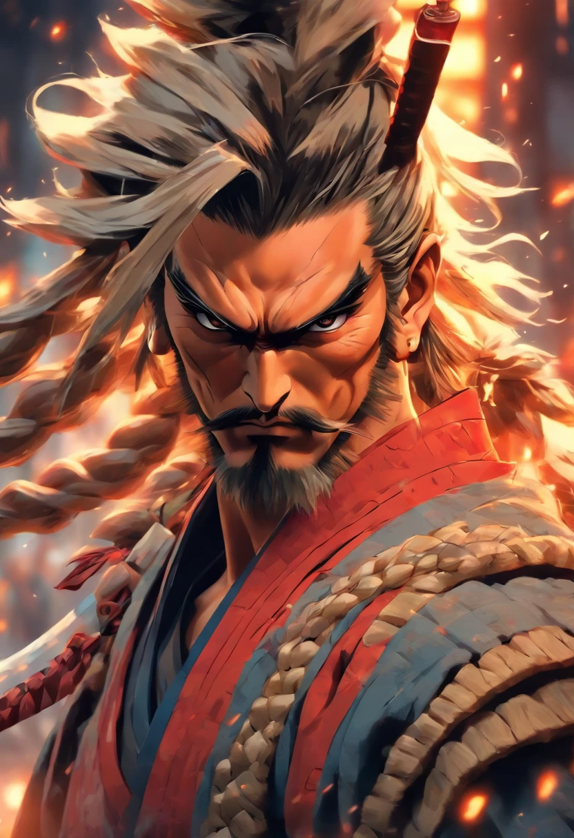 Samurai man